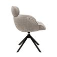 Kick swivel chair Kian - Grey