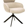 Kick swivel chair Kian - Champagne