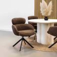 Kick swivel chair Kian - Champagne