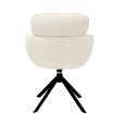 Kick swivel chair Kian - Crème
