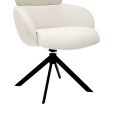 Kick swivel chair Kian - Crème