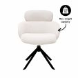 Kick swivel chair Kian - Crème