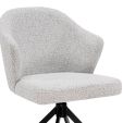 Kick swivel chair Liz - Grey