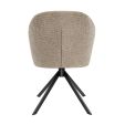 Kick swivel chair Liz - Taupe