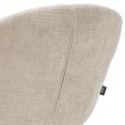 Kick swivel chair Matt - Champagne