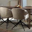 Kick swivel chair Merle - Grey