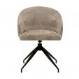 Kick swivel chair Merle - Beige