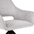 Kick swivel chair Miyo - Grey