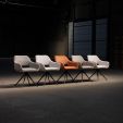 Kick swivel chair Miyo - Grey