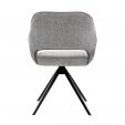 Kick swivel chair Miyo - Dark Grey