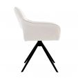 Kick swivel chair Miyo - Champagne