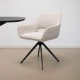 Kick swivel chair Miyo - Champagne