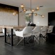 Kick swivel chair Miyo - Taupe