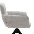 Kick swivel chair Niek - Grey