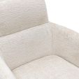 Kick swivel chair Niek - Champagne