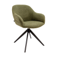 Kick swivel chair Noel - Green