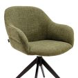 Kick swivel chair Noel - Green