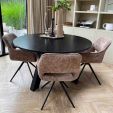 Kick swivel chair Nori - Dark Grey