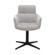 Kick swivel chair Noud - Grey