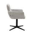 Kick swivel chair Noud - Grey