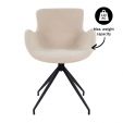 Kick swivel chair Novi - Beige