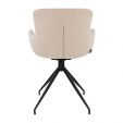 Kick swivel chair Novi - Beige