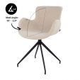Kick swivel chair Novi - Beige