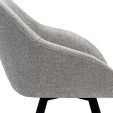 Kick swivel chair Olof - Grey