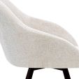 Kick swivel chair Olof - Champagne