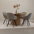 Kick swivel chair Olof - Taupe