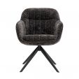 Kick swivel chair Stan - Dark Grey