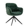 Kick swivel chair Stan - Dark Green