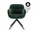 Kick swivel chair Stan - Dark Green