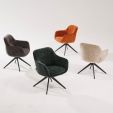 Kick swivel chair Stan - Orange