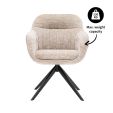 Kick swivel chair Stan - Beige
