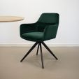 Kick swivel chair Tom - Dark Green