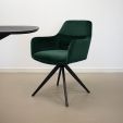 Kick swivel chair Tom - Dark Green