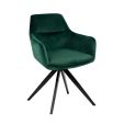 Kick swivel chair Tom - Dark Green