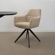 Kick swivel chair Tom - Champagne
