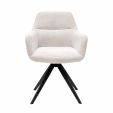 Kick swivel chair Tom Texture - Champagne