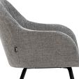 Kick dining chair Arda - Grey
