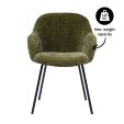 Kick dining chair Arda - Green