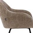 Kick dining chair Arda - Taupe