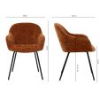 Kick dining chair Arda - Terra