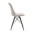 Kick dining chair Bren - Champagne