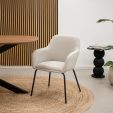 Kick dining chair Daan - Grey