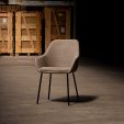 Kick dining chair Guus - Taupe