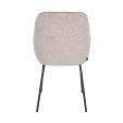 Kick dining chair Guus - Taupe