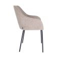 Kick dining chair Guus - Taupe