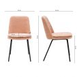 Kick dining chair Jet - Pink